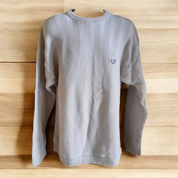 Chaps Ralph Lauren  Men's XXL Beige Hand Framed Crewneck Pullover Sweater XXL - Picture 1 of 7